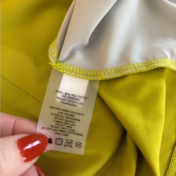 Title Nine Sunbuster Half Zip Short Sleeve Top Green Size L - Picture 5 of 5